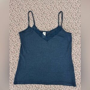 Engel wool silk lace camisole